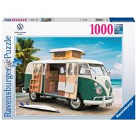 Ravensburger legpuzzel volkswagen t1 camper van, 1000st. - thumbnail
