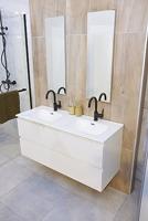 Saqu Dream High wastafelkraan Mat zwart - thumbnail