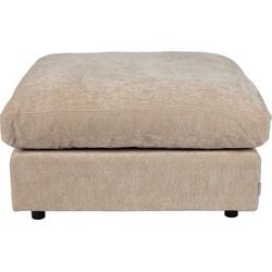 Zuiver Hocker 'Sense' Chenille, 92 x 92cm