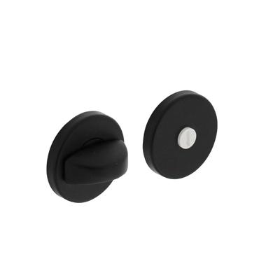 Intersteel WC-sluitingTira aluminium zwart Ø 5cm - 0023.309260