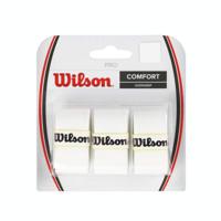 PACK OF 3 OVERGRIPS WILSON WHITE PRO - thumbnail