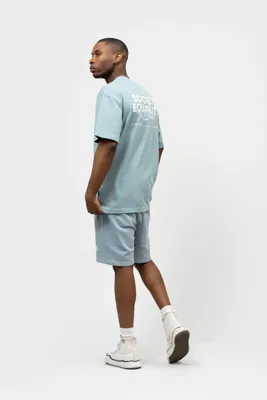 Equalité Societe 2.0 Oversized T-Shirt Heren Lichtblauw - Maat XS - Kleur: Lichtblauw | Soccerfanshop