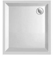 Plieger Kwadrant douchebak 90x80x5cm acryl wit 0942117 - thumbnail