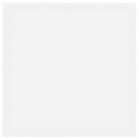 Tuintafel 100x100x73 cm poly rattan wit - thumbnail