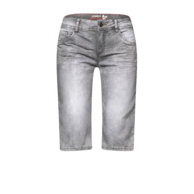 Street One regular fit bermuda grijs