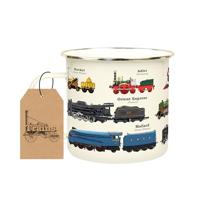 Gift Republic Trein - Emaille Mok - thumbnail