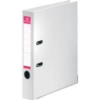 Pergamy ordner, voor ft A4, volledig uit PP, rug van 5 cm, wit - thumbnail