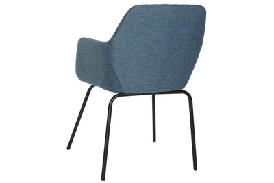 Stoel DKD Home Decor Blauw Zwart 59,5 x 60,5 x 78 cm