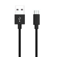 Ansmann 1700-0077 USB-kabel USB 2.0 USB-A stekker, USB-micro-B stekker 2.00 m Zwart Aluminium-stekker, TPE-mantel - thumbnail