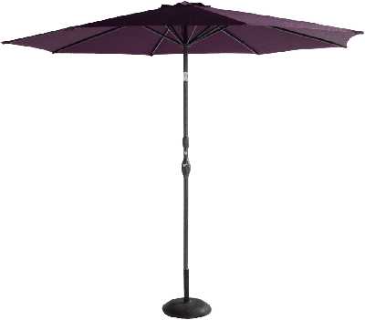 Hartman Parasol 'Sunline' 300cm, kleur Paars