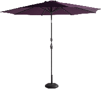 Hartman Parasol 'Sunline' 300cm, kleur Paars - thumbnail
