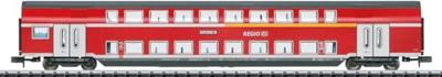 MiniTrix Hobby 18055 N dubbeldeksrijtuig 1e/2e klas Van de DB AG MiniTrix Hobby 18055 N dubbeldeksrijtuig 1e/2e klas Van de DB AG