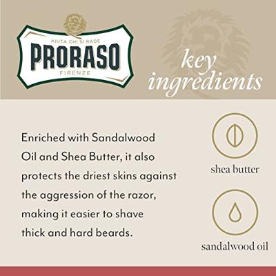Proraso scheercrème sandelwood bowl 150ml