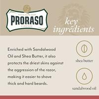 Proraso scheercrème sandelwood bowl 150ml - thumbnail