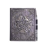 Klein Aantekenboek Witmetaal - Pentagram - thumbnail