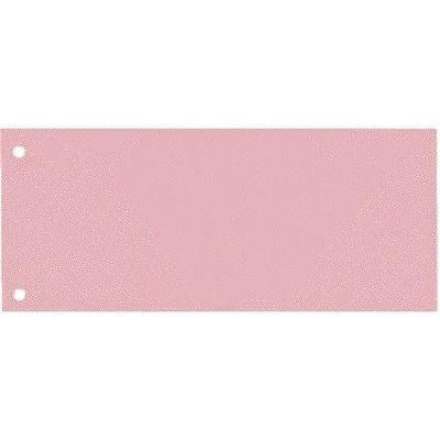 Scheidingsstrook Oxford smal 240x105mm 190gr roze 100 stuks