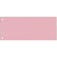Scheidingsstrook Oxford smal 240x105mm 190gr roze 100 stuks - thumbnail