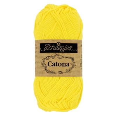 Scheepjes Catona 50g - 280 Lemon - thumbnail