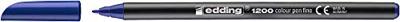 Edding viltstift e-1200 blauw