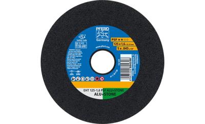 PFERD TOOLS EHT 125-1,6 PSF ALU+STONE 61819021 Doorslijpschijf recht 125 mm 25 stuk(s) Aluminium, Non-ferrometaal, Titanium, Titaniumlegering, Gietijzer, PFERD TOOLS EHT 125-1,6 PSF ALU+STONE 61819021 Doorslijpschijf recht 125 mm 25 stuk(s) Aluminium, Non-ferrometaal, Titanium, Titaniumlegering, Gietijzer,