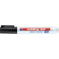 Edding 95 Glasmarker Zwart 1.5 mm, 3 mm - thumbnail