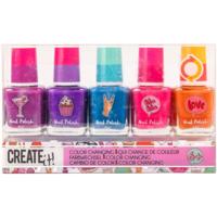 Create It! beauty color changing nagellak, 5st. - thumbnail