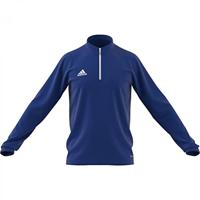 adidas Entrada 22 Trainingstrui 1/4-Zip Blauw Wit - thumbnail
