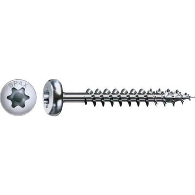 SPAX 0201010500805 R 88093 Ruko m.Spitze/T-STAR Bolkop houtschroef 5 mm 80 mm T-STAR plus Staal WIROX 200 stuk(s)