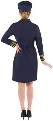 Kapitein Kostuum Dames Blauw