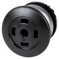 Eaton 216728 M22-DP-S-X Paddenstoelknop Zwart 1 stuk(s) - thumbnail