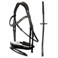 ANKY Pullback hoofdstel zwart/wit maat:full - thumbnail