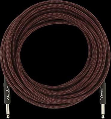 Fender Professional Tweed instrumentkabel 7.5 meter rood