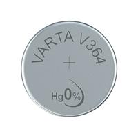 Varta Primary Silver Button V364 / SR 60 Single use batterij nikkel-Oxyhydroxide (NiOx) - Huishoudbatterijen (enkelvoudig gebruik batterij, nikkeloxide (NiOx), 1,55 V, 1 stuk (e), 20 mAh, 6,8 mm) - thumbnail