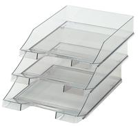 HAN HA-1026-X-24 Brievenbak A4 Standaard Transparant Grijs - thumbnail