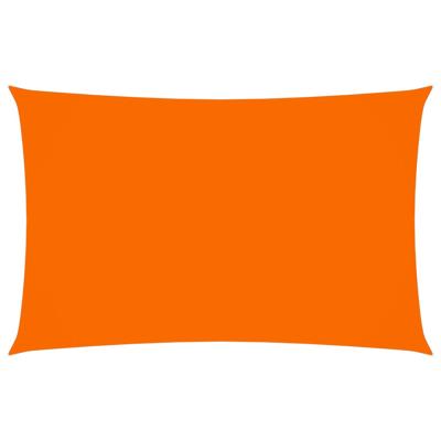 Zonnescherm rechthoekig 4x7 m oxford stof oranje