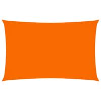 Zonnescherm rechthoekig 4x7 m oxford stof oranje - thumbnail