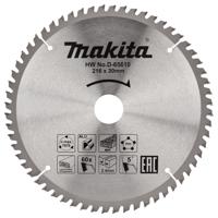 Makita Afkortzaagblad voor Multimaterial | Standaard | Ø 216mm Asgat 30mm 60T - D-65610 - thumbnail