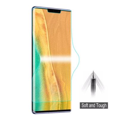 Voor HUAWEI mate 30 Pro ENKAY Hat-Prince 0.1 mm 3D Full Screen Protector Explosiebestendige hydrogel film