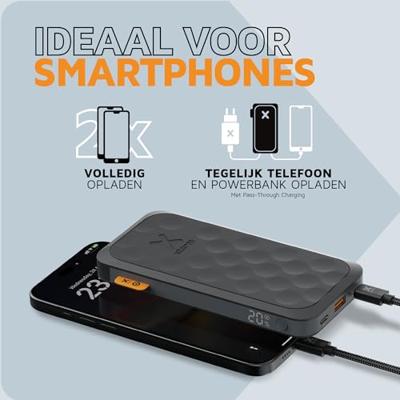 Xtorm Fuel Series Power Pack 20 W 10.000 mAh Powerbank Zwart - thumbnail