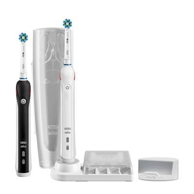 Oral-B Smart 5 5900 White + Black Duopack – 2 Elektrische Tandenborstels