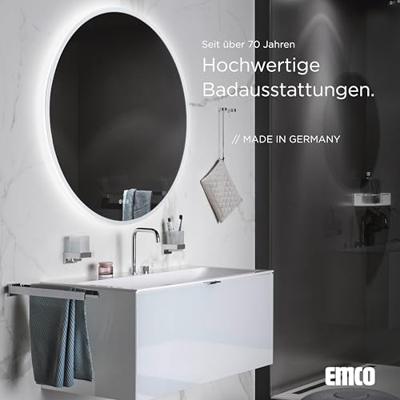 Emco Round Closetborstelgarnituur 8,9x10,9x42,5 cm Chroom