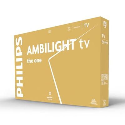 Philips Ambilight 'The One' 75PUS9000 LED 4K Smart TV - 75 inch-scherm met P5 Perfect Picture Engine Ultra HD, Titan OS, Dolby Vision en Dolby Atmos Sound