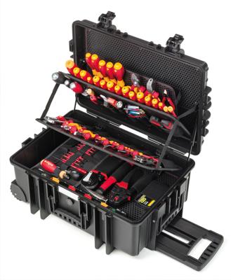 Wiha Gereedschapskoffer (gevuld) 113-delig Electricien, Handwerker, Leerling, Professioneel, VDE (l x b x h) 625 x 440 x 280 mm