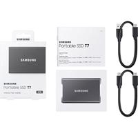 Samsung Portable SSD T7 2TB Externe SSD Grijs - thumbnail