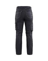 Blåkläder Dames Service werkbroek stretch 71401141 | Marineblauw | Maat 40 - 7330509684429 - thumbnail