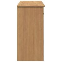 Dressoir met lades Panama 93x40x80 cm massief grenenhout - thumbnail
