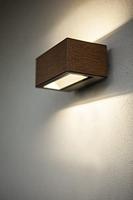 Lutec WandlampGemini antraciet met houtlook - 5189135118 - thumbnail