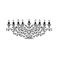 The Crafter's Workshop • rustieke boord stencil 41,91x15,2cm menora - thumbnail