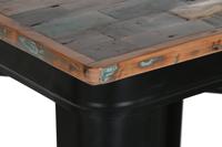 Eettafel Home ESPRIT Hout Metaal 66 x 66 x 106 cm 66 x 66 x 102 cm - thumbnail