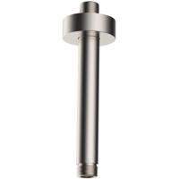 Wiesbaden Caral Plafond Douchearm 15cm - Geborsteld Staal - thumbnail